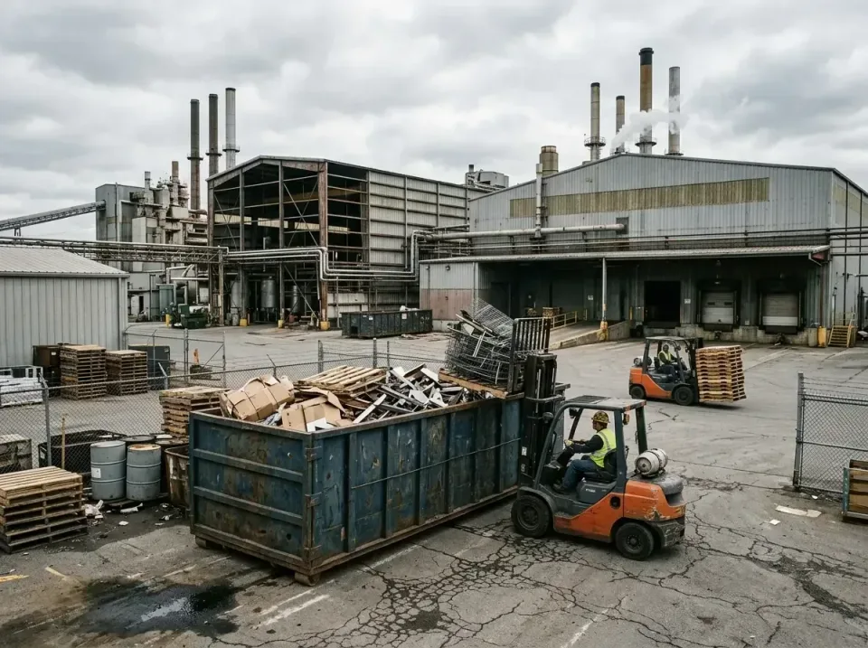 industrial-factory-scrap-conta-003 — frequently asked questions, Cheap Roll-off Dumpster Rentals in Exeter, PA